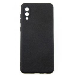 Панель DENGOS Carbon для Samsung Galaxy A02 (black)