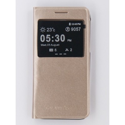 Чохол для мобільного телефону (flipp-Book Call ID) для Samsung Galaxy А3 2017 (А320) (gold)