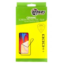 Гибкое защитное стекло DENGOS Ceramic Film для Xiaomi Redmi 9A/9C (black)