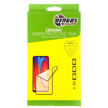 Гнучке захисне скло DENGOS Ceramic Film для Xiaomi Redmi 9A/9C (black)