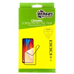 Гнучке захисне скло DENGOS Matte Ceramic Film для OPPO A53 (black)