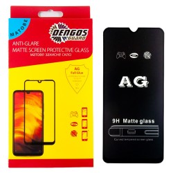 Защитное стекло DENGOS Full Glue Matte для Xiaomi Redmi 9 (black)