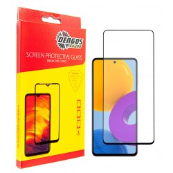 Защитное стекло DENGOS Full Glue для Samsung Galaxy M52 (black)