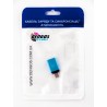 Переходник DENGOS (кабель в оболочке) OTG USB - Type-C (ADP-009)