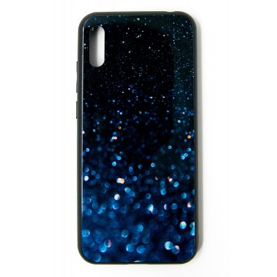 Чохол-панель Dengos (Back Cover) "Glam" для Huawei Y6 2019, синій калейдоскоп