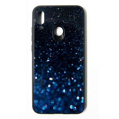 Чехол-панель Dengos (Back Cover) "Glam" для Huawei P Smart 2019, синий калейдоскоп