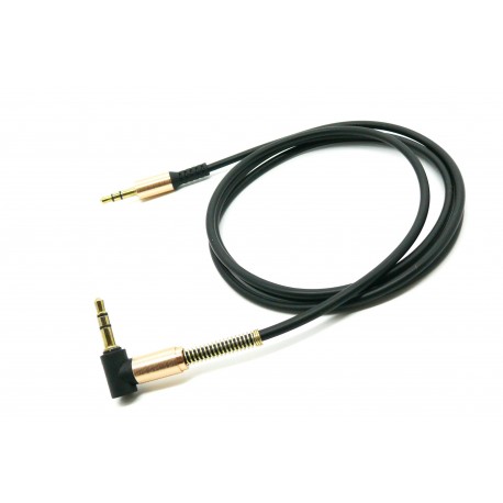 Аудіо-кабель DENGOS AUX 3,5 мм-3,5мм (black)