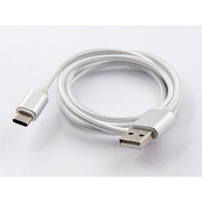 USB Type-С-кабель для заряда и синхронизации (белый, 100 см)