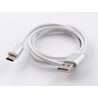 USB Type-С-кабель заряду та синхронизації (білий, 100 см)