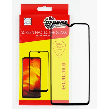 Захисне скло DENGOS Full Glue для Samsung Galaxy A10 (black)