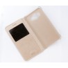 Чехол-книжка DENGOS (Flipp-Book Call ID) для Samsung Galaxy J5 2016 (J510) (золотистый)