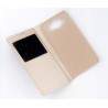 Чехол-книжка DENGOS (Flipp-Book Call ID) для Samsung Galaxy J7 2016 (J710) (золотистый)