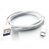Кабель DENGOS заряда и синхронизации, Type-C, 1м, (white)