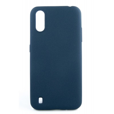 Панель DENGOS Carbon для Samsung Galaxy A01 (blue)