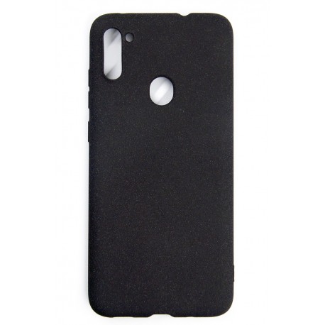 Панель DENGOS Carbon для Samsung Galaxy A11 (black)
