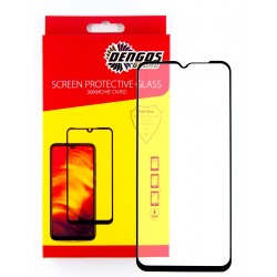 Защитное стекло DENGOS Full Glue для Xiaomi Redmi 9A/9C (black)