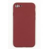 Панель DENGOS Carbon для iPhone SE 2020 (red)