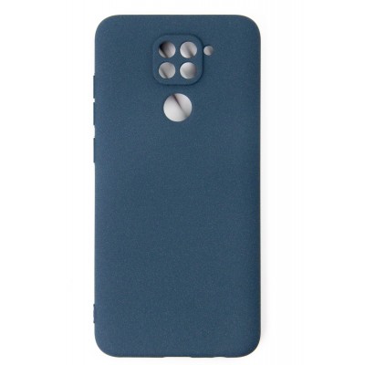 Панель DENGOS Carbon для Xiaomi Redmi Note 9 (blue)