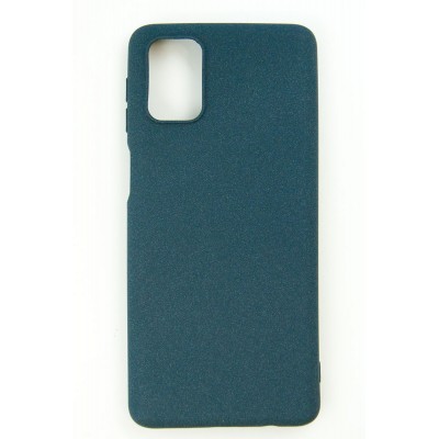 Панель DENGOS Carbon для Samsung Galaxy M31s (blue) (DG-TPU-CRBN-104)