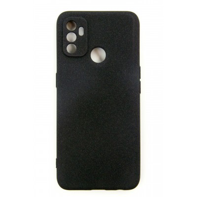 Панель DENGOS Carbon для OPPO A53 (black) (DG-TPU-CRBN-106)