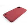 Комплект Fine Line для Samsung Galaxy A01 панель + стекло защитное Carbon (Red) (FL-KM-179)