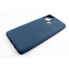 Комплект Fine Line для Samsung Galaxy A21s панель + скло захисне Carbon (Blue) (FL-KM-204)