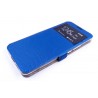 Комплект DENGOS для Vivo Y15 чехол книжка + стекло защитное (Blue) (DG-KM-195)