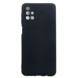 Панель DENGOS Carbon для Samsung Galaxy M51 (black) (DG-TPU-CRBN-105)