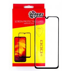 Защитное стекло DENGOS Full Glue для Samsung Galaxy A02 (A022) (black)